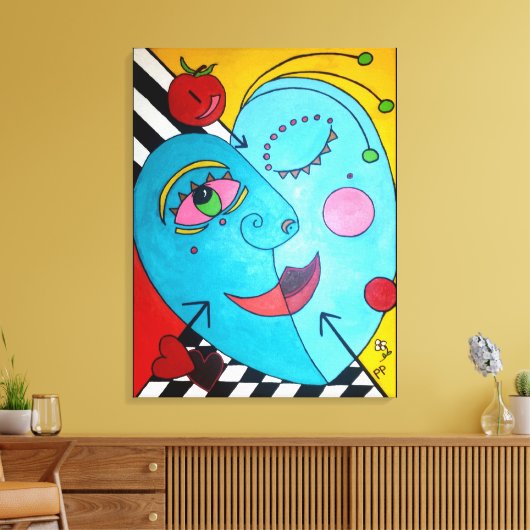 Toile Pomme de mon oeil (Insitu(Salon))