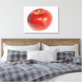 Toile Pomme rouge mûre - Art illustré (Insitu(Chambre))