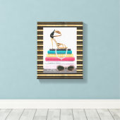 Toile Pomme sauvage | Ooh La La - Stiletto Glamour (Insitu (Plancher de Bois))