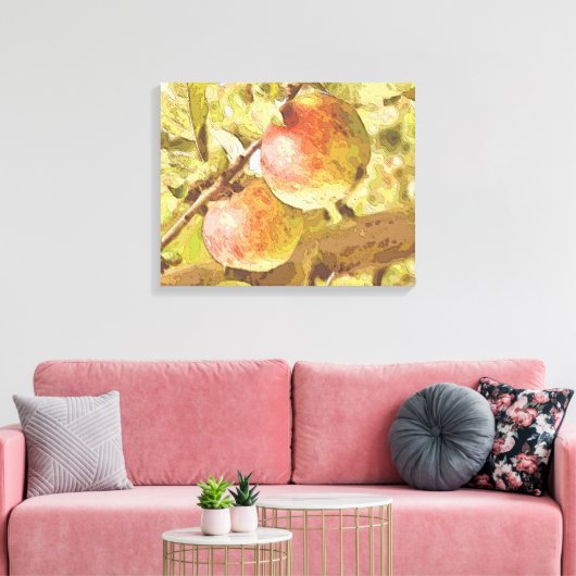 TOILE POMMES (Insitu(Salon))