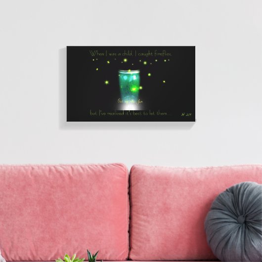 Toile Pommes à capter (Insitu(Salon))