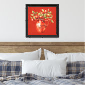 Toile Pommes de Vase Rouge (Insitu(Chambre))