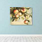 Toile Pommes d'une branche (Insitu (Plancher de Bois))
