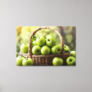 Toile Pommes Granny Smith