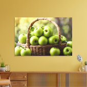 Toile Pommes Granny Smith (Insitu(Salon))