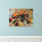 Toile Pommes, poires, citrons, raisins de Vincent van Go (Insitu (Plancher de Bois))