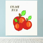 Toile Pommes rouges (Insitu (Plancher de Bois))