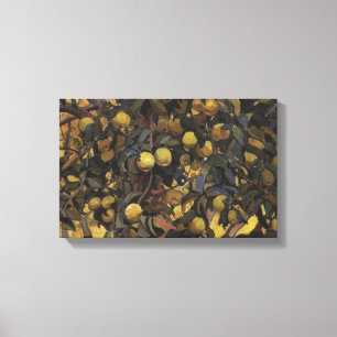 Toile Pommes sur les branches des arbres (par Serebriako