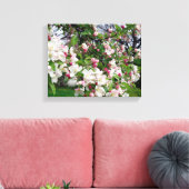 Toile Pommier fleurit. (Insitu(Salon))