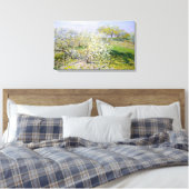 Toile Pommiers en fleurs (par Claude Monet) (Insitu(Chambre))