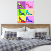 Toile Pompes de Stiletto, Poster d'Art à talons hauts (Insitu(Chambre))