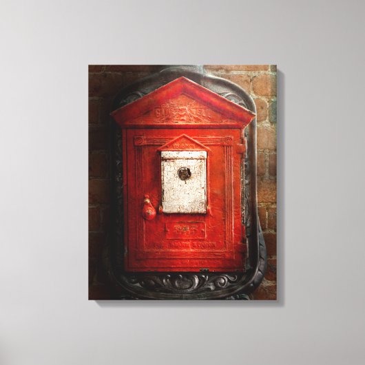 Toile Pompier - La boîte à feu (Recto)