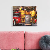 Toile Pompier - Service des incendies de Metuchen (Insitu(Salon))