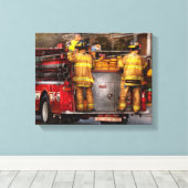 Toile Pompier - Service des incendies de Metuchen (Insitu (Plancher de Bois))