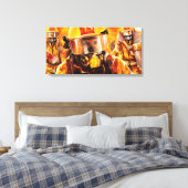 Toile Pompiers (Insitu(Chambre))