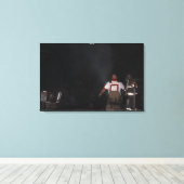 Toile Pompiers de Newkirk (Insitu (Plancher de Bois))