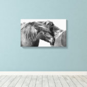 Toile Ponies Scratch (Insitu (Plancher de Bois))