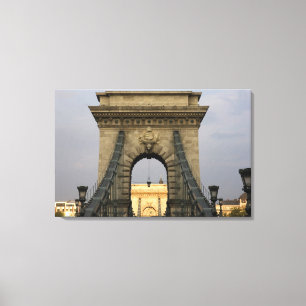 Toile pont à chaîne de Széchenyi (Szechenyi Chain Bridge