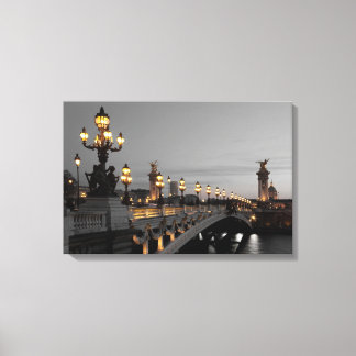 Toile Pont Alexander III, Paris