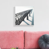 Toile Pont architectural minimaliste moderne - Infini (Insitu(Salon))