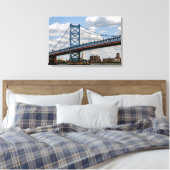 Toile Pont Benjamin-Franklin, Philadelphie, PA (Insitu(Chambre))