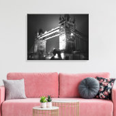 Toile Pont blanc noir de tour de Londres (Insitu(Salon))