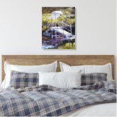 Toile Pont blanc par John Twachtman (Insitu(Chambre))