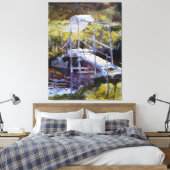Toile Pont blanc par John Twachtman (Insitu(Chambre))