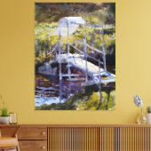 Toile Pont blanc par John Twachtman (Insitu(Salon))