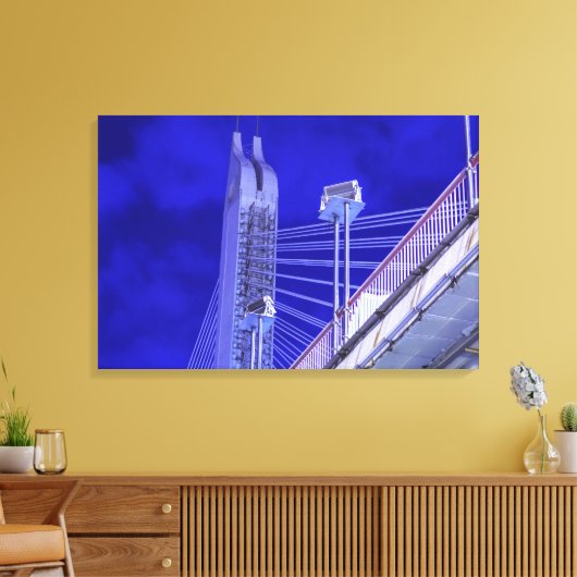 Toile Pont Blue Jiefang (Insitu(Salon))
