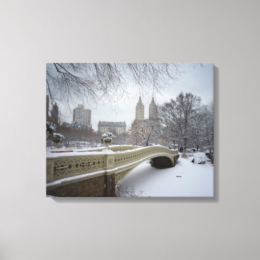 Toile Pont Bow - Central Park Winter (Recto)