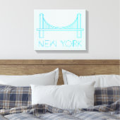 Toile Pont Brooklyn | New York City (Insitu(Chambre))