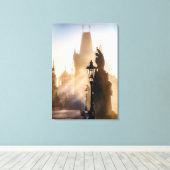 Toile Pont Charles de Prague Matin (Insitu (Plancher de Bois))