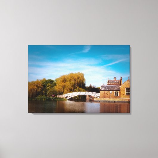 Toile Pont chinois à Godmanchester (Recto)