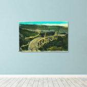 Toile Pont circulaire, Mt. LoweMt. Lowe, CA (Insitu (Plancher de Bois))