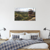 Toile Pont circulaire Vue ferroviaire Pacifique (Insitu(Chambre))