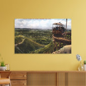 Toile Pont circulaire Vue ferroviaire Pacifique (Insitu(Salon))