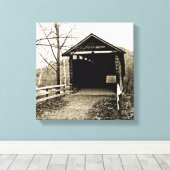 Toile Pont couvert (Insitu (Plancher de Bois))