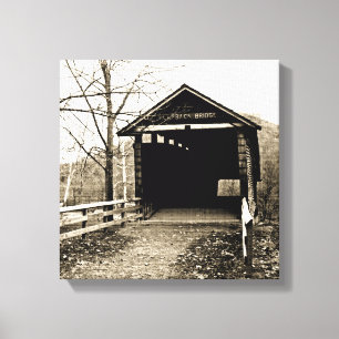 Toile Pont couvert