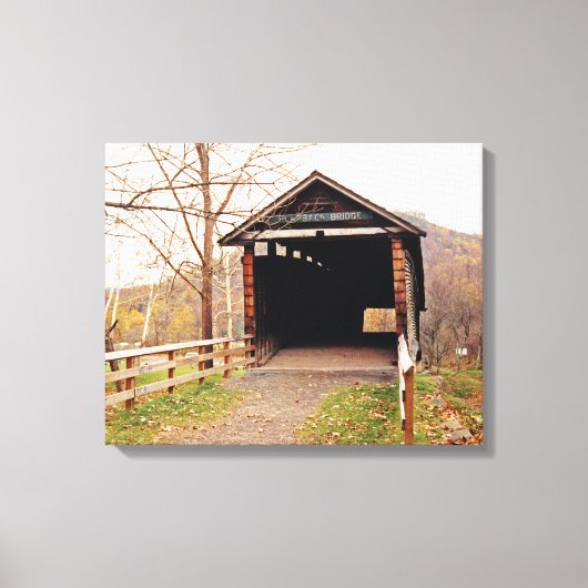 Toile Pont couvert (Recto)