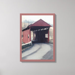 Toile Pont couvert