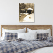 Toile Pont couvert (Insitu(Chambre))