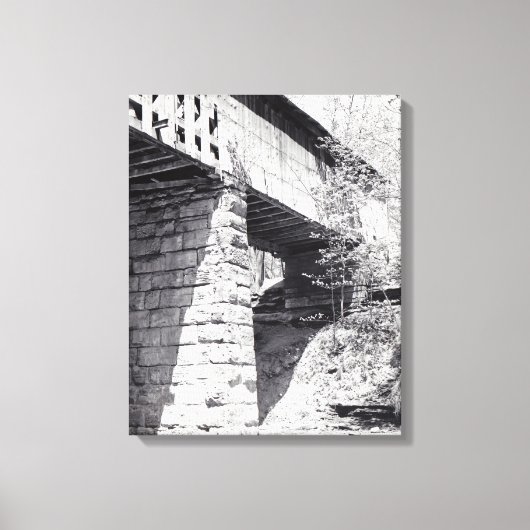 Toile Pont couvert (Recto)