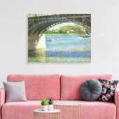 Toile Pont d'Argenteuil par Gustave Caillebotte (Insitu(Salon))