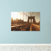 Toile Pont de Brooklyn. (Insitu (Plancher de Bois))