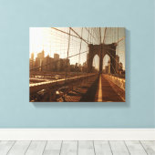 Toile Pont de Brooklyn. (Insitu (Plancher de Bois))