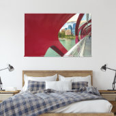 Toile Pont de la Paix et Cityscape de Calgary (Insitu(Chambre))