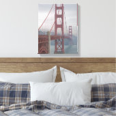 Toile Pont de porte d'or dans la brume. (Insitu(Chambre))