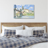 Toile Pont de Villeneu par Sisley Impressionist Paint (Insitu(Chambre))