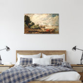 Toile Pont de Waterloo au-dessus des escaliers Whitehall (Insitu(Chambre))